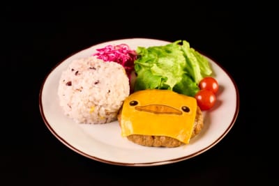 雲雀の和風チーズハンバーグ