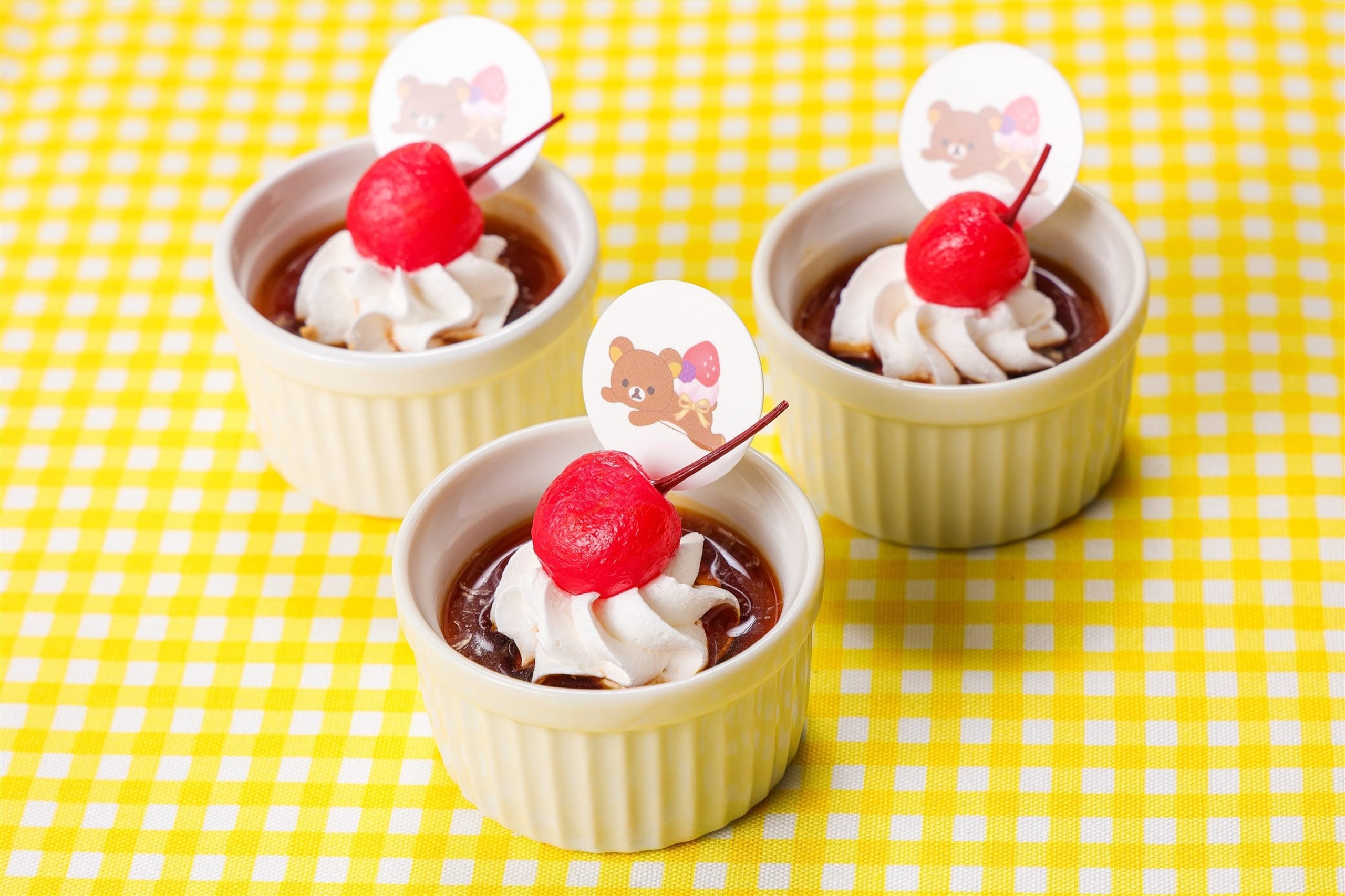 リラックマのだららんカスタードプリン