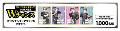 Wチャンス オリジナルクリアファイル4種セット 1,000名様