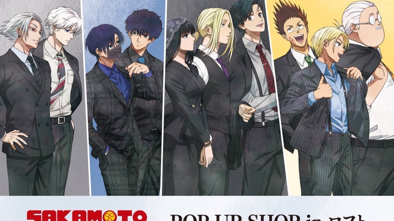 『SAKAMOTO DAYS』POP UP SHOPがロフトで5月26日から開催決定！「スーツの歩み」テーマの描き下ろしイラスト公開