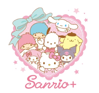 Sanrio+ 会員サービスロゴ