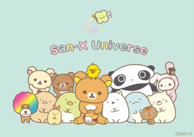 サンエックスユニバース キャラクター集合イラスト