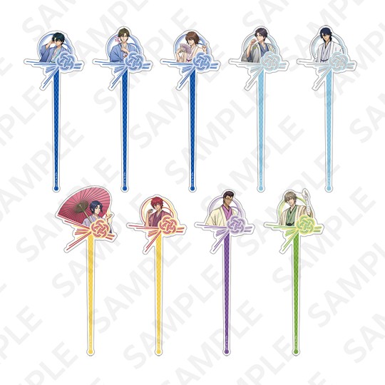 新テニスの王子様 アクリルかんざし 全9種