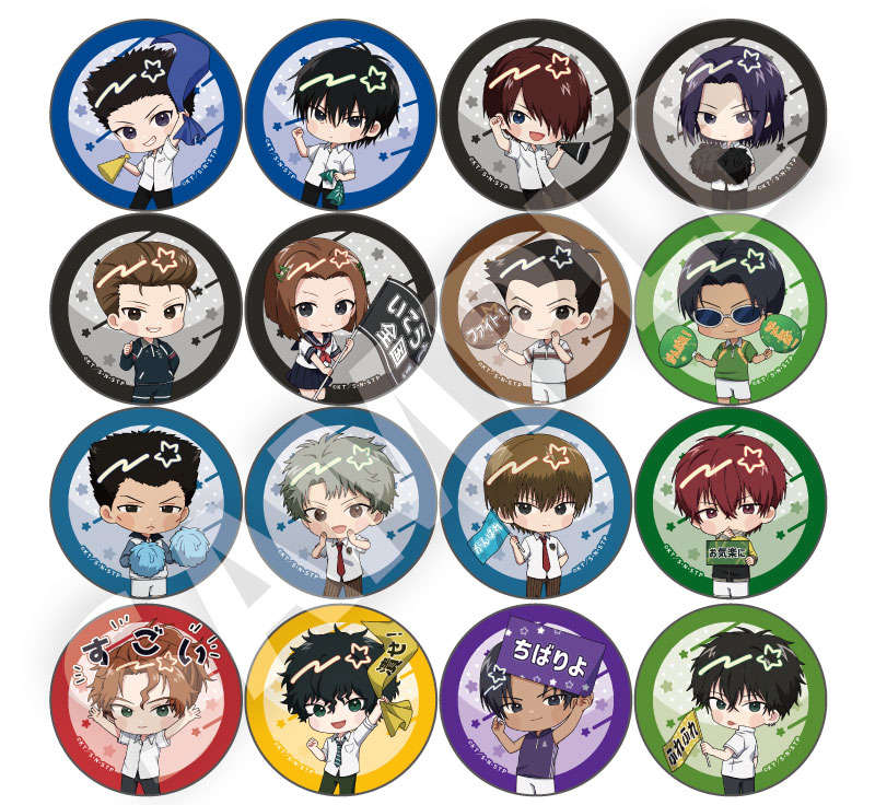 新テニスの王子様×ラウンドワン フレフレンズ缶バッジVol.8