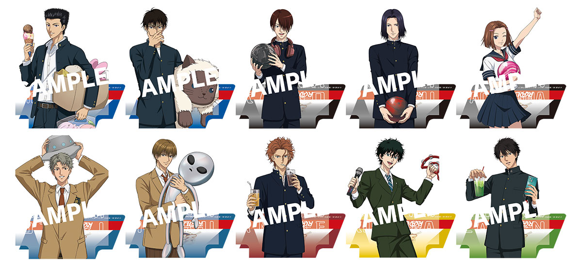 新テニスの王子様×ラウンドワン コラボメニュー購入特典 スタンディコースター