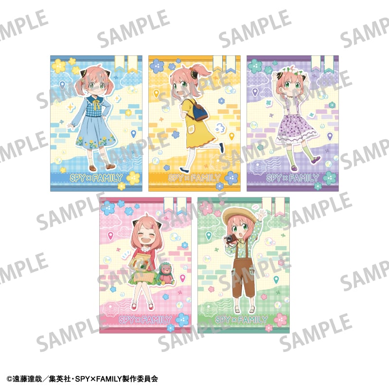『SPY×FAMILY』春のおでけけフェアがアニメイトで3月13日から開催！描き下ろしアーニャのポストカード全5種がもらえる
