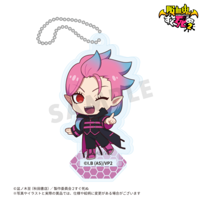 E賞 描き起こしアクリルスタンドキーホルダー マナー違反