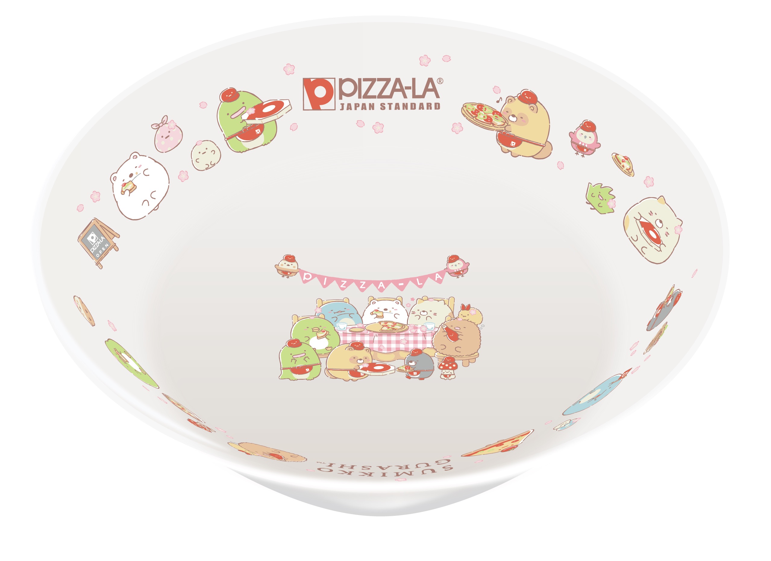 すみっコぐらしボウル(陶磁器製)直径約14cm