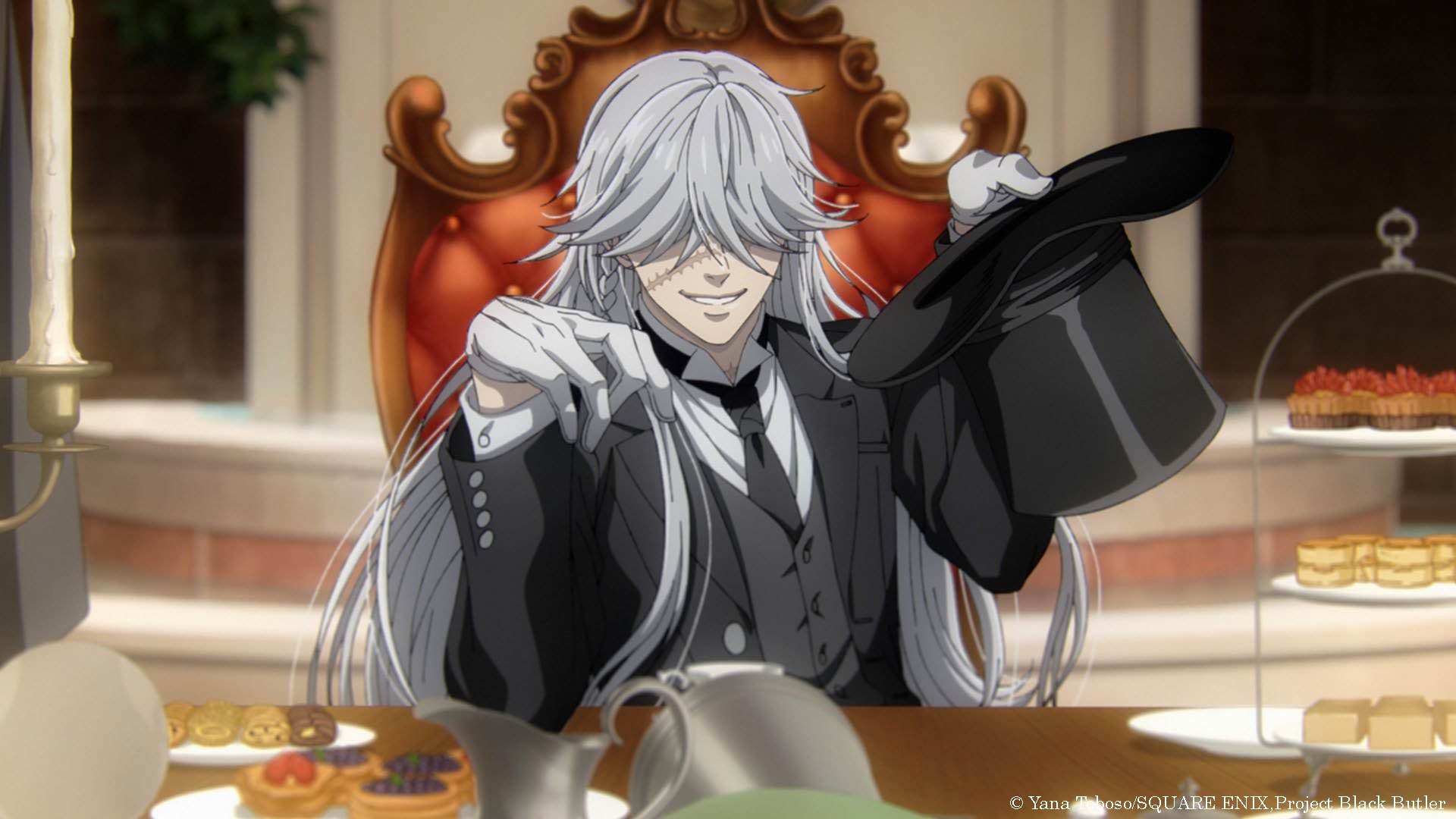 第7位：『黒執事』葬儀屋〈アンダーテイカー〉