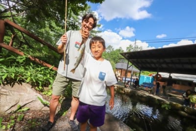 東急リゾートタウン蓼科 サカナ釣りにチャレンジ