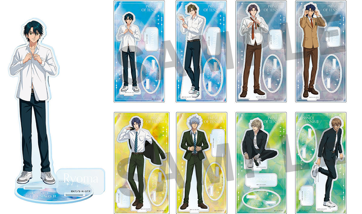 『新テニスの王子様』身支度フェア アクリルスタンド