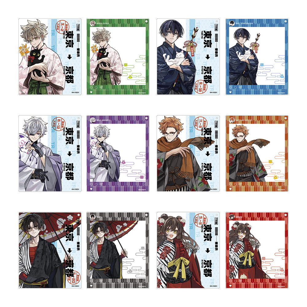 『東京エイリアンズ』トレーディングアクリルカードキーホルダー(ワソウ)