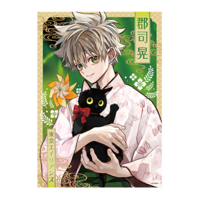 『東京エイリアンズ』メタリックビジュアルシート 郡司晃(ワソウ)