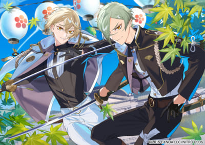 刀剣乱舞 髭切・膝丸 特別展 北野天神 描き下ろしイラスト