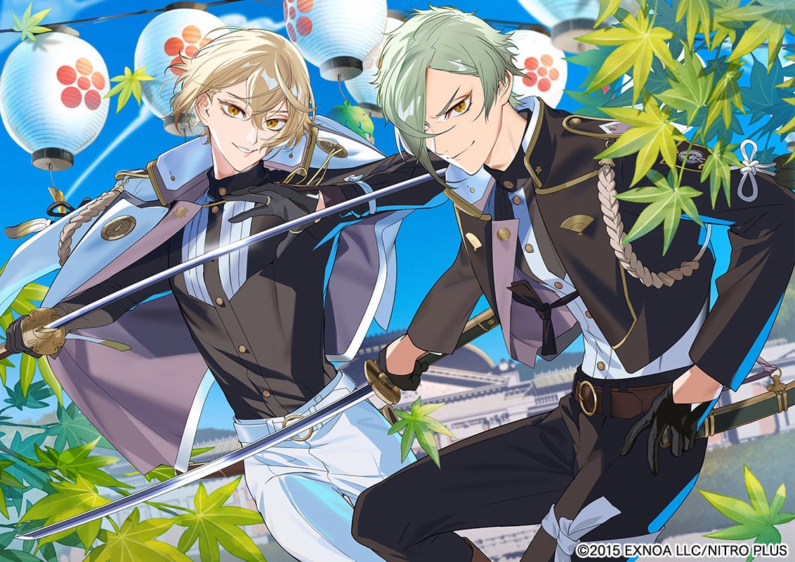 『刀剣乱舞』髭切・膝丸の描き下ろしイラストが公開！京都国立博物館 特別展「北野天神」コラボ決定