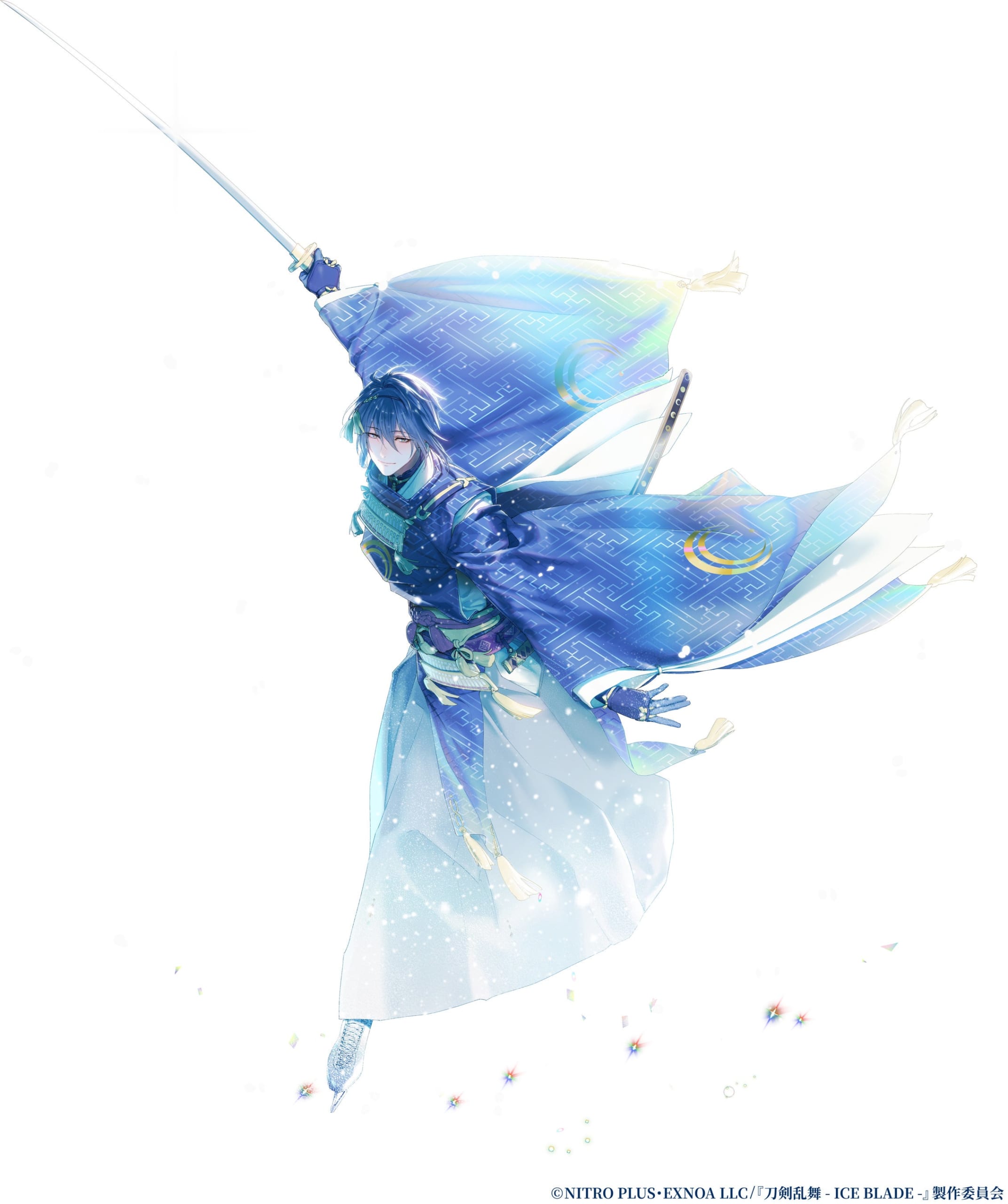 刀剣乱舞 ICE BLADE 三日月宗近 イメージオンアイスver. 描き下ろしビジュアル