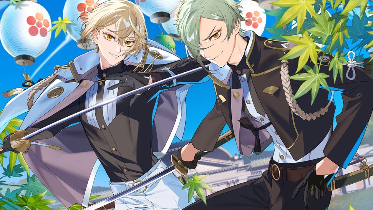 『刀剣乱舞』髭切・膝丸の描き下ろしイラストが公開！京都国立博物館 特別展「北野天神」コラボ決定