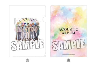 うたの☆プリンスさまっ♪ Shining Birthday Acoustic Album アニメイト特典 A5クリアファイル