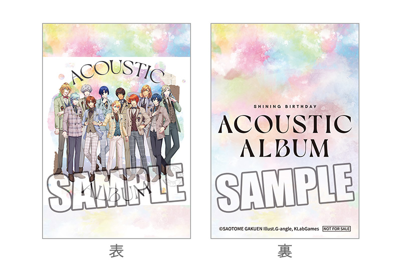 うたの☆プリンスさまっ♪ Shining Birthday Acoustic Album タワーレコード特典 ホログラムカード