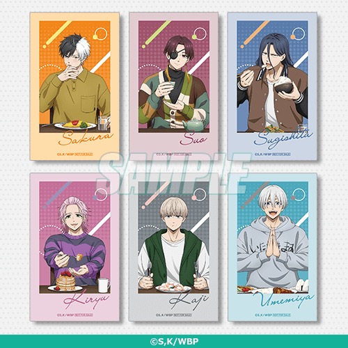 おまけ ミニブロマイド 全6種