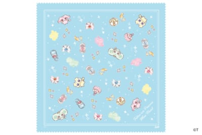 モチーフ総柄大判メガネ拭き