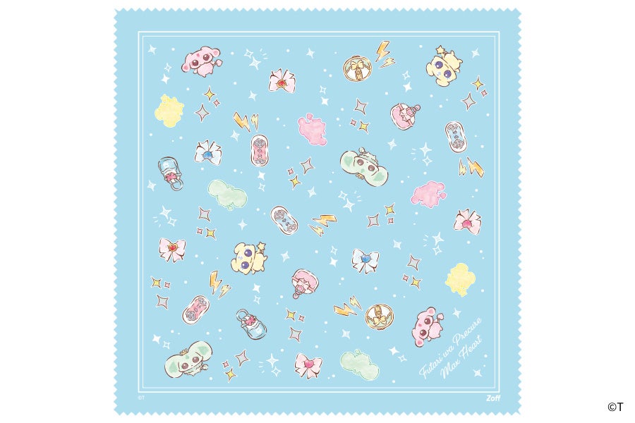 モチーフ総柄大判メガネ拭き