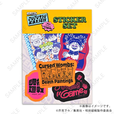 TVアニメ『呪術廻戦』×nhutoons ステッカーセット