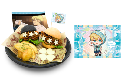 千冬の半分コやきそばバーガー