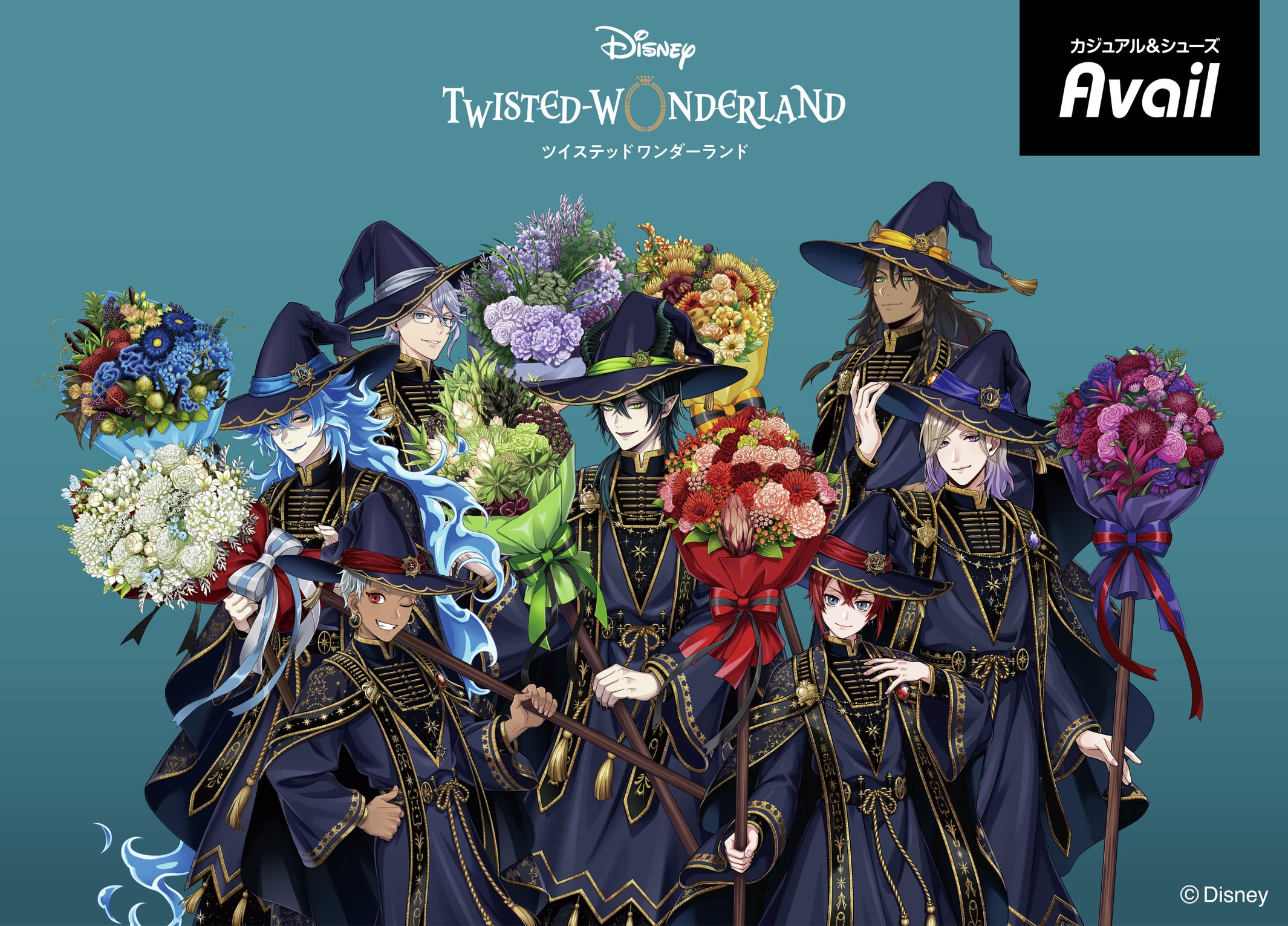 『ツイステ』グッズ 全国アベイル店舗にて4月4日より発売!