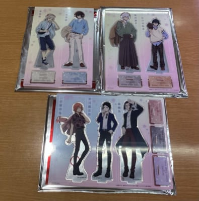 「文スト×スシロー」&nbsp;アクスタ