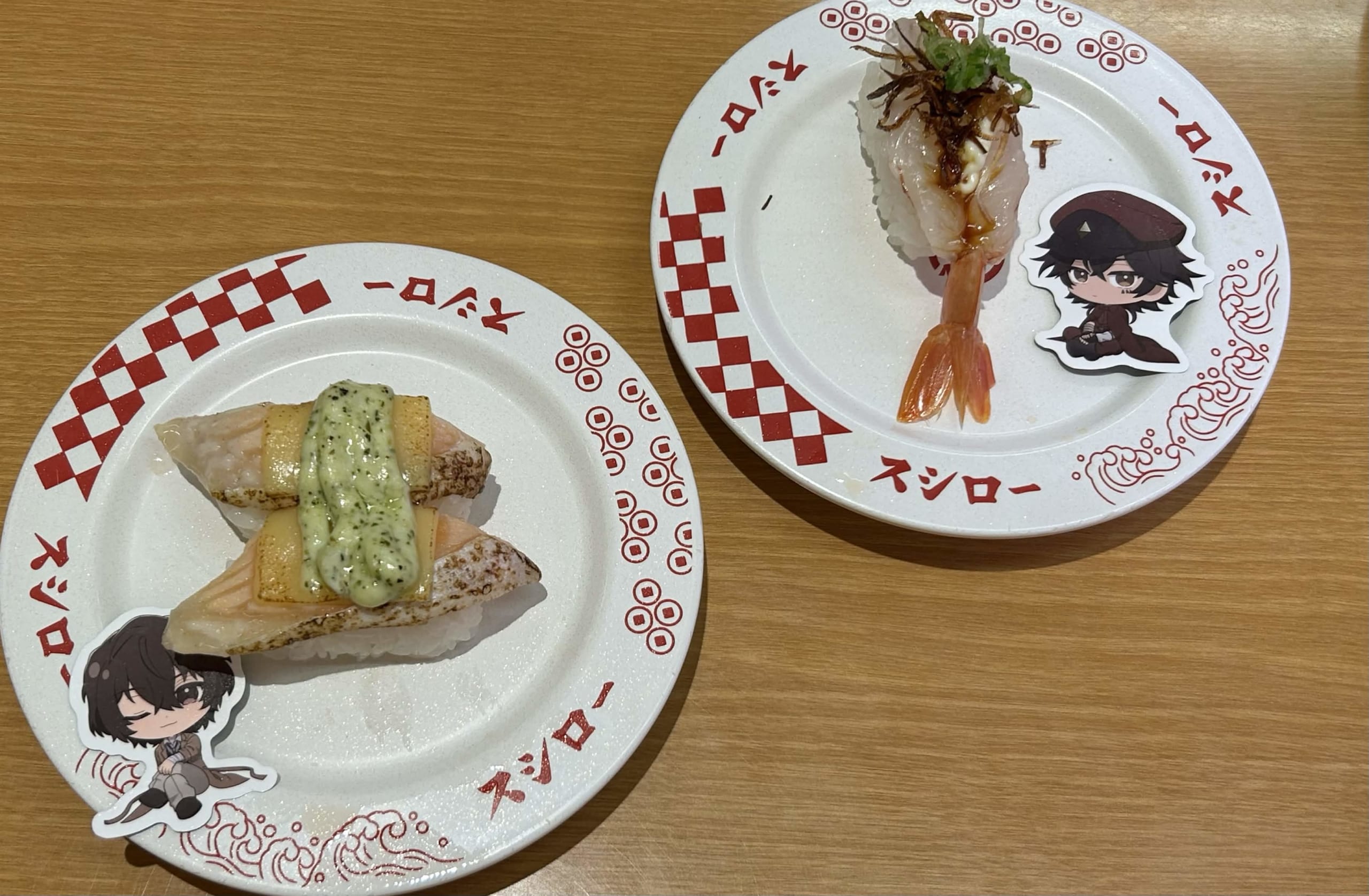 「文スト×スシロー」　ピック