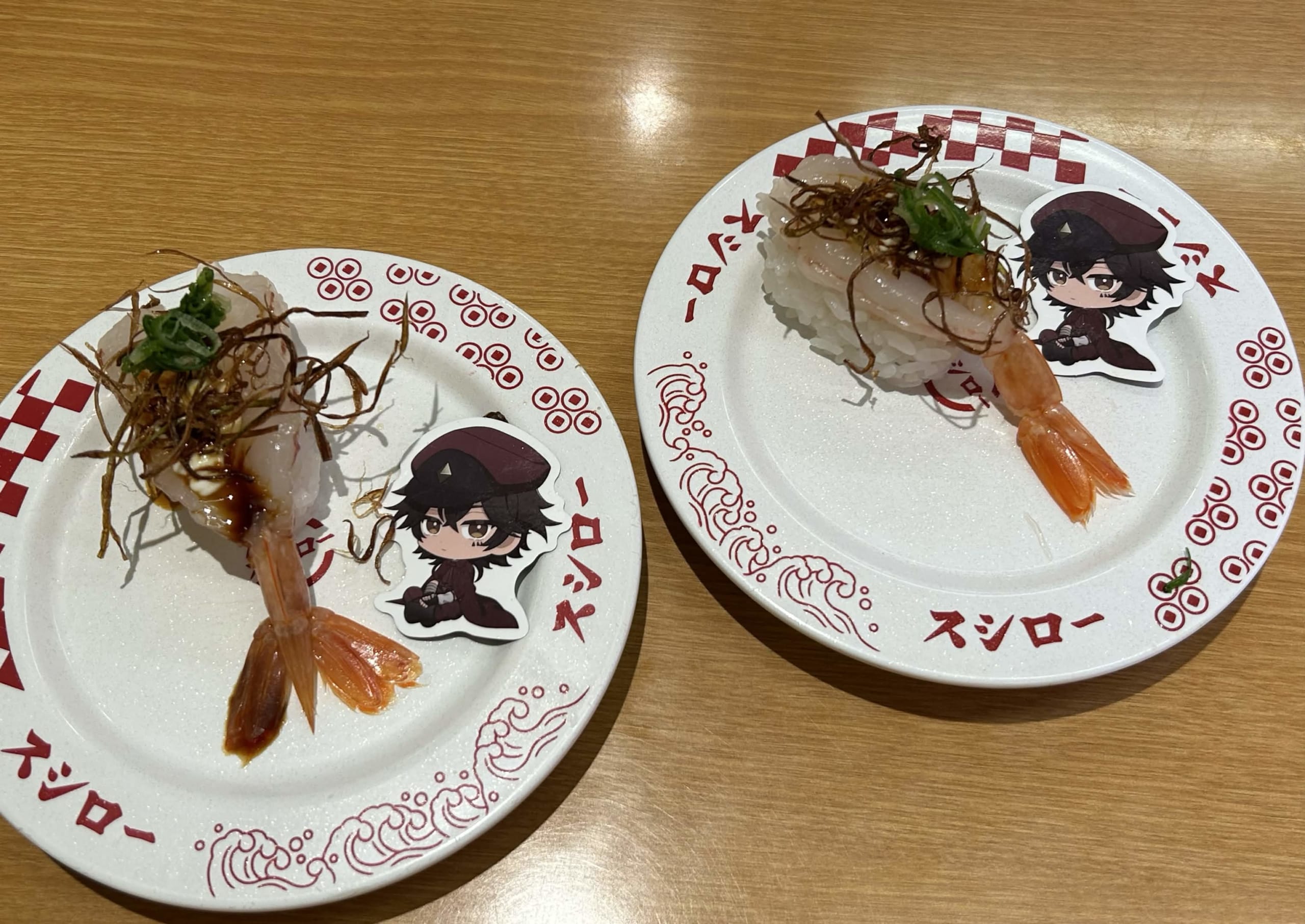 「文スト×スシロー」　ピック