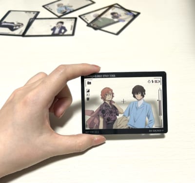 「文スト×スシロー」クリアカード