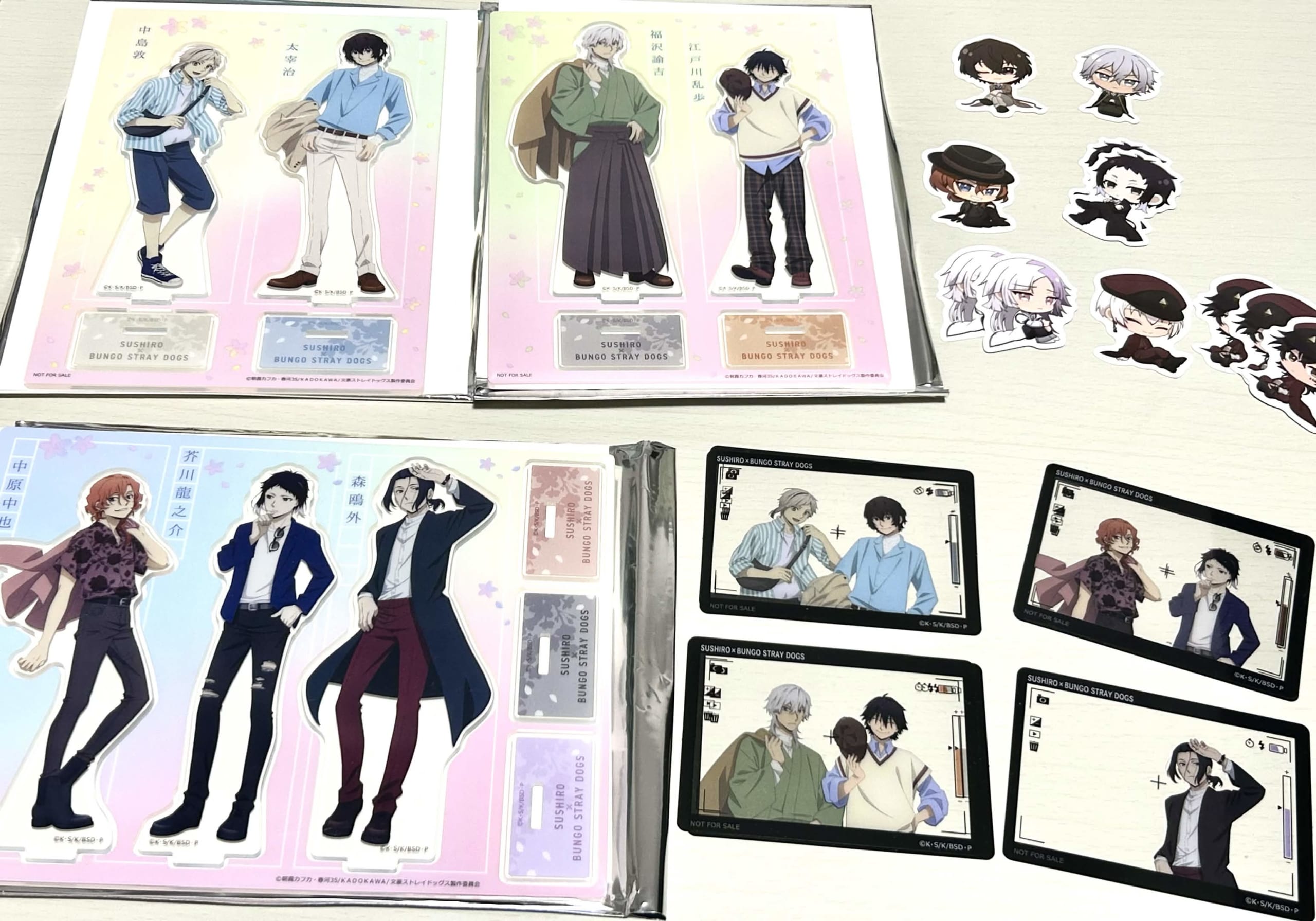 「文スト×スシロー」コラボグッズまとめ