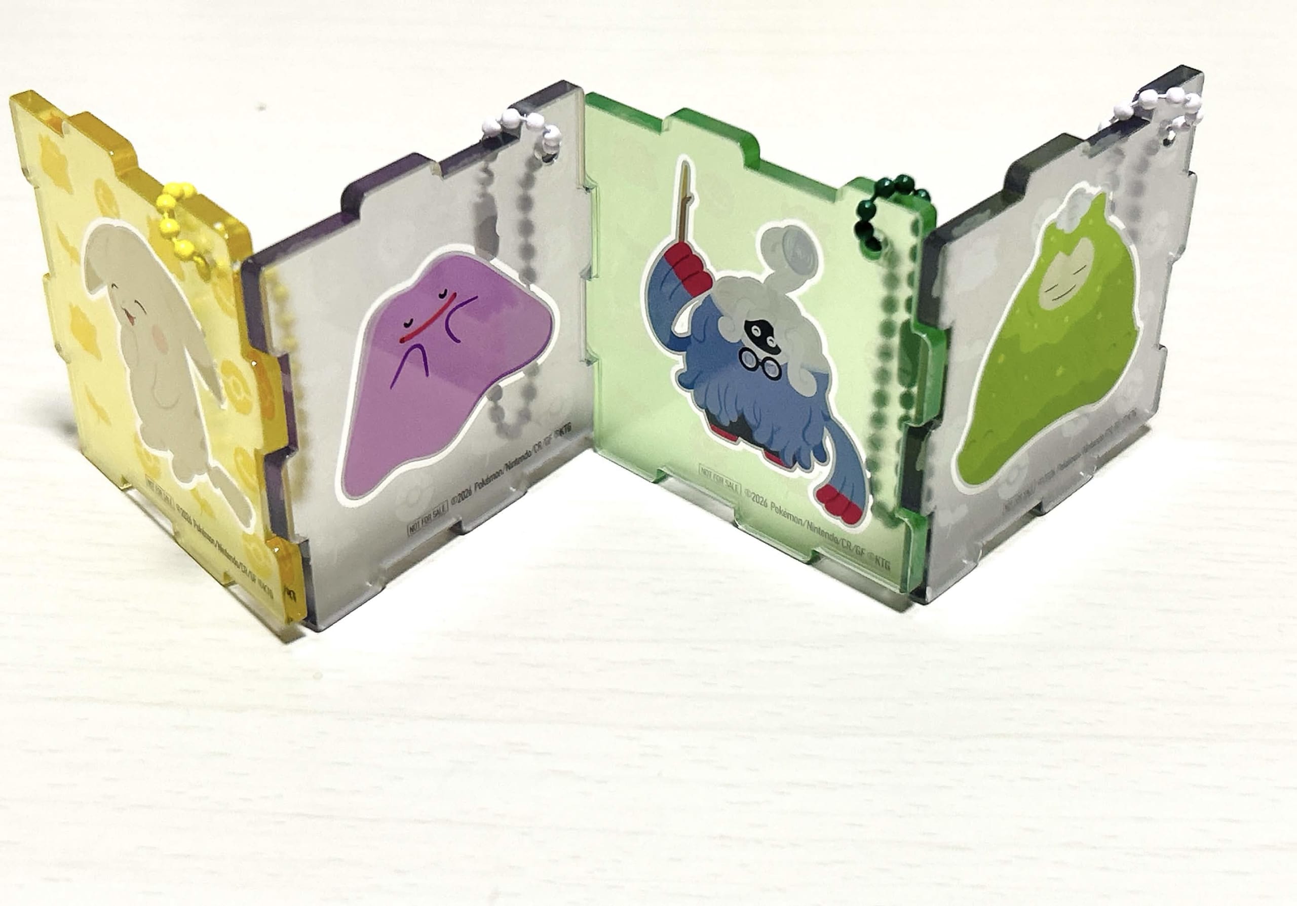 『ぽこ あ ポケモン』×ファミリーマートアクリルパズルキーホルダー