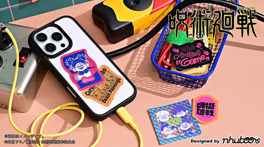 TVアニメ『呪術廻戦』×nhutoons ステッカーセット