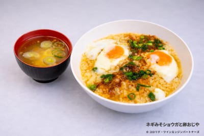 ネギみそショウガと卵おじや