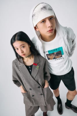 名探偵コナン×GLOBAL WORK セットアップとTシャツ