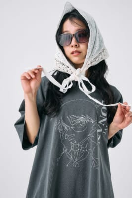 名探偵コナン×LOWRYS FARM 刺繍シャツ