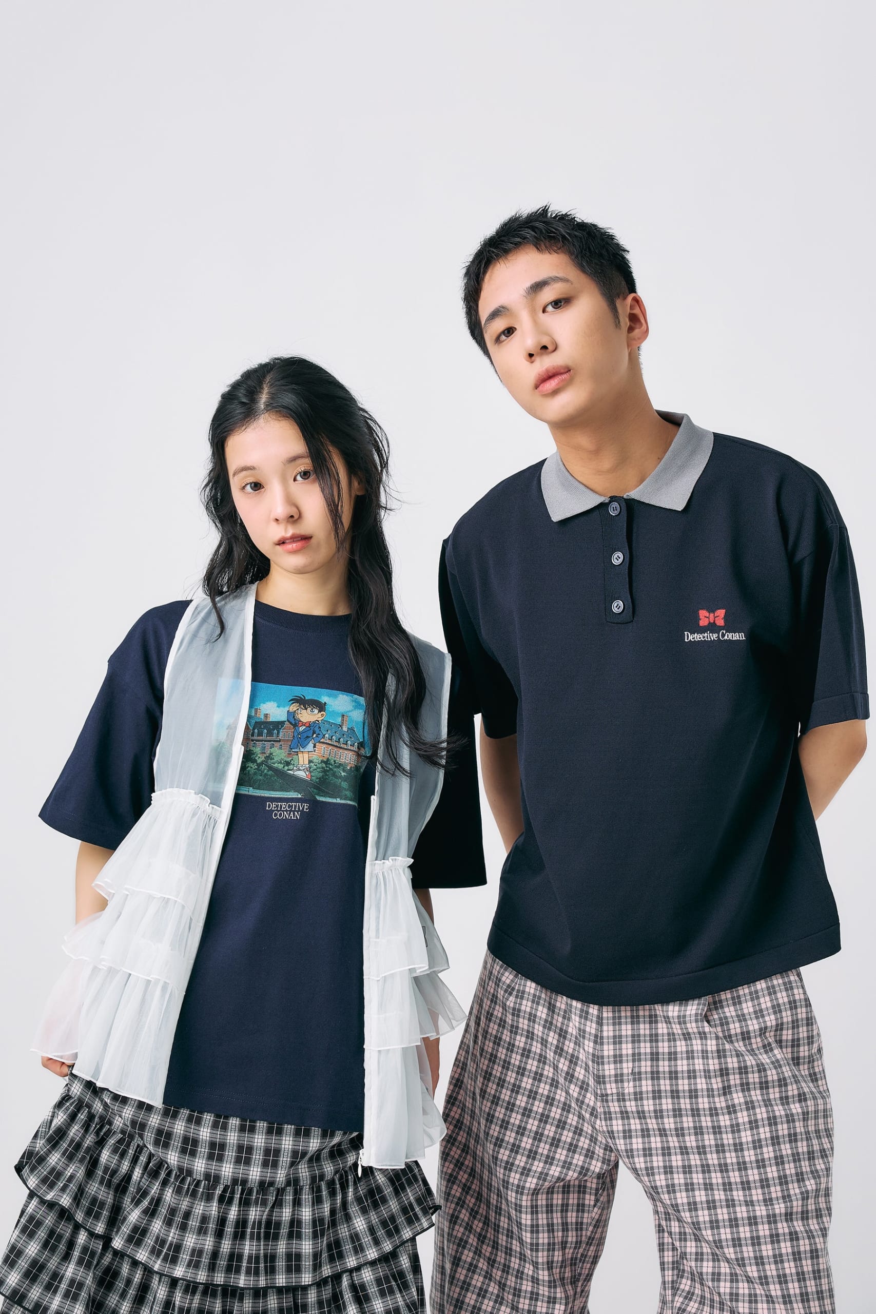 名探偵コナン×RAGEBLUE フォトプリントTシャツとポロシャツ