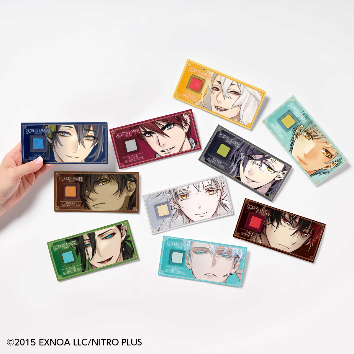 刀剣乱舞ONLINE キャラコスメチケット 全10種ラインナップ