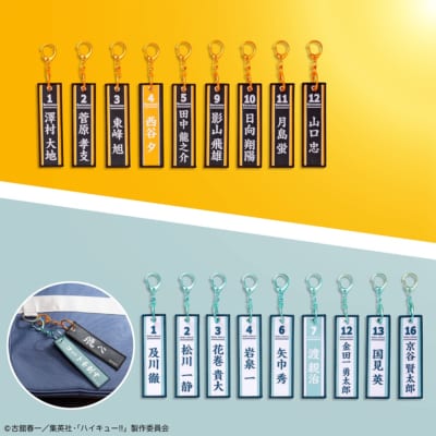 タイトーくじ ハイキュー!! G賞 フライトタグ 全18種