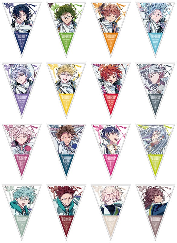 アイドリッシュセブン ミニガーランドコレクションB Rainbow City 全16種