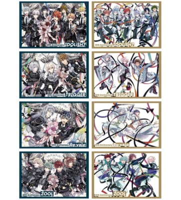 アイドリッシュセブン 10周年記念ビジュアルカード 全1種8枚入り フェア特典