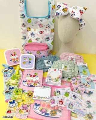 たまごっち×サンキューマート コラボデザイン全体像