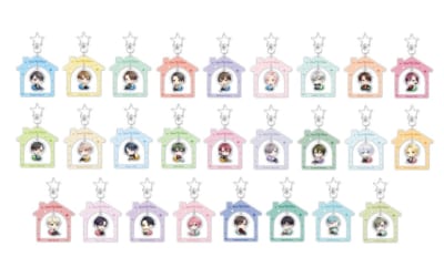 ゆらゆらアクリルキーホルダー おうちでーと 全26種