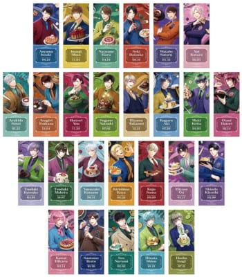アニメイトフェア特典 チケット風カード 全26種