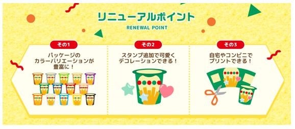 じゃがりこメーカー リニューアルポイント