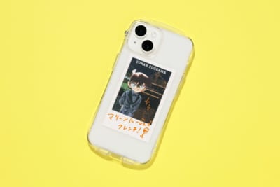 女性セブン15号 チェキ風シール使用例（iPhoneケース）