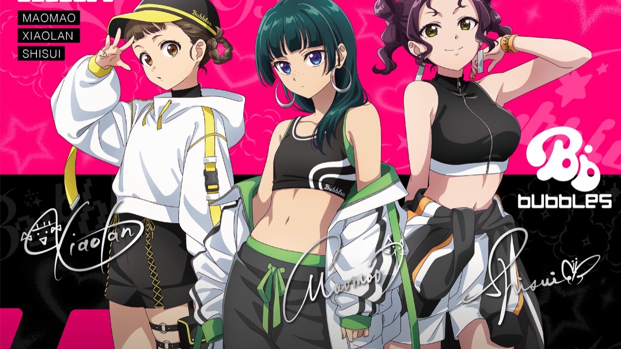 『薬屋のひとりごと』猫猫・壬氏たちがアイドルデビュー！？「bubbles」「Edelglanz」2組同時始動【エイプリルフール】